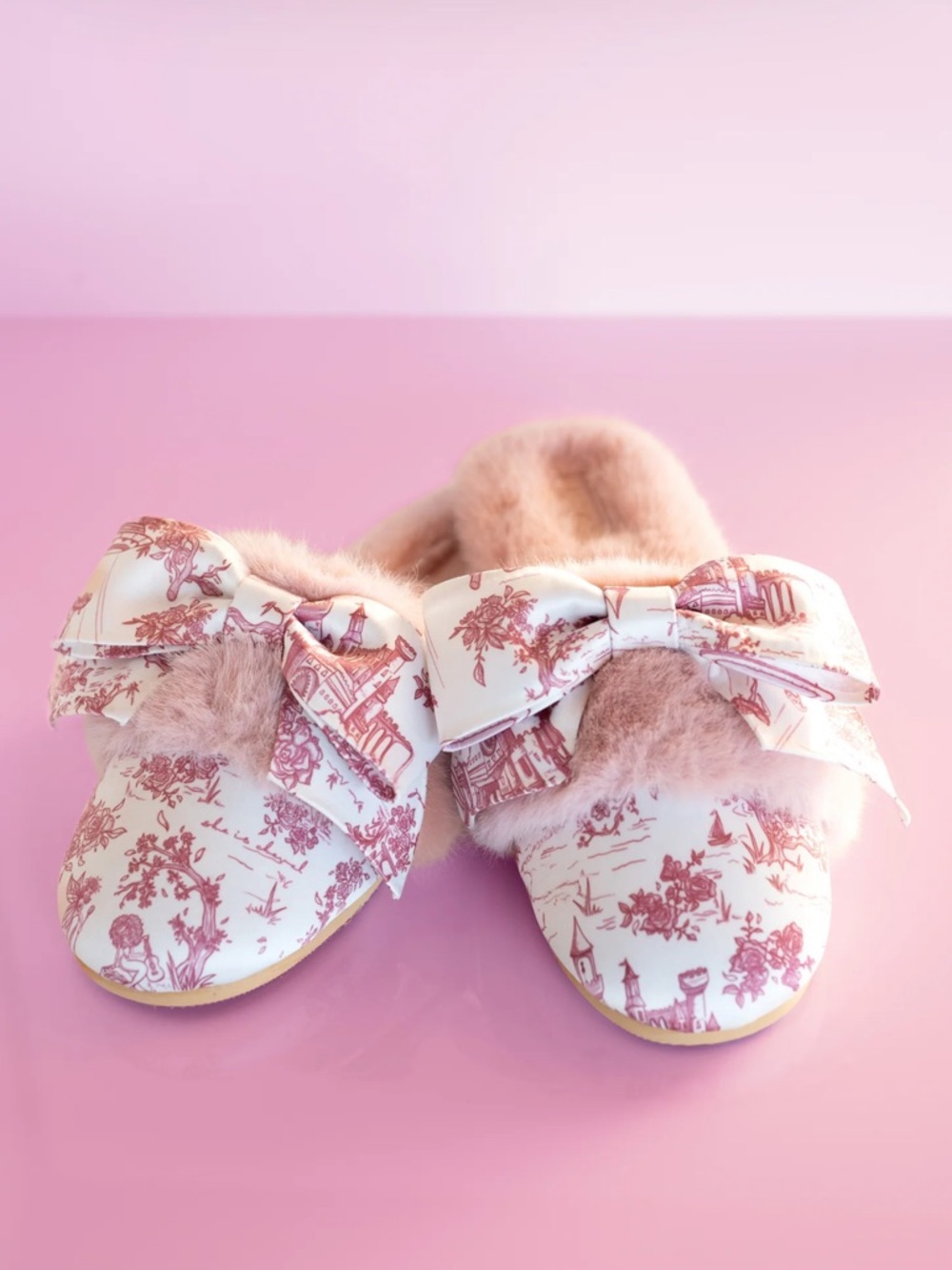 She is Cheval furget me not slippers - rose sorbet